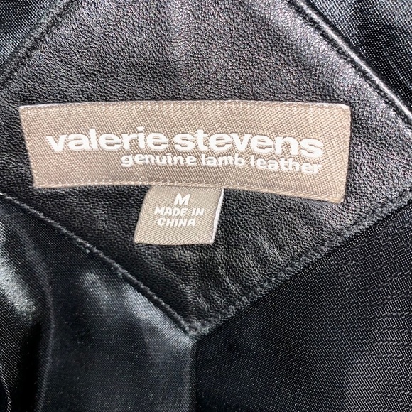 VALERIE STEVENS LAMB LEATHER JACKET - Picture 11 of 16